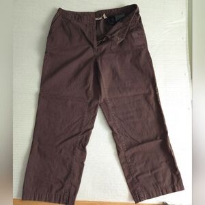 Women's L.L. Bean Slacks Chino Style Brown Size 16 Petit 4 Pocket